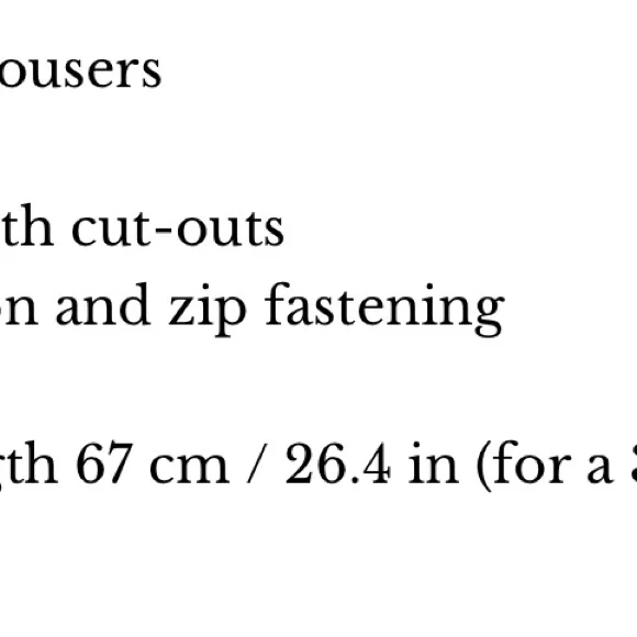 Sezane Saffron Leather Wide-Leg Trousers Never worn - Picture 6 of 6